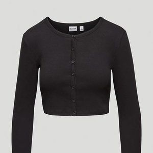 Aritzia Sunday Best Apple Longsleeve - Black M